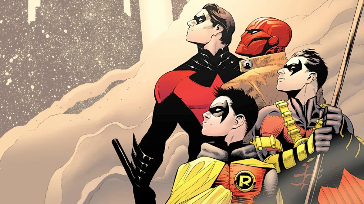 This is a picture of the batfam robins